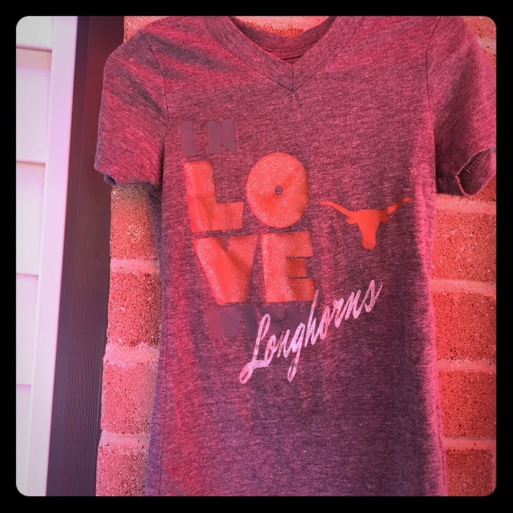 GEN-2 I LOVE LONGHORNS TEE- SHIRT